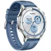Išmanusis laikrodis HUAWEI WATCH GT5 46 mm – 1,43 colio AMOLED, GPS, 524 mAh, nerūdijančio plieno korpusas, mėlyna austa juosta