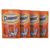 Kačių skanėstai Dreamies sūris, vištiena, lašiša asorti 12×60 g
