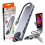 MEDIA-TECH USB 8 IN 1 GIGA LAN HUB MT5046
