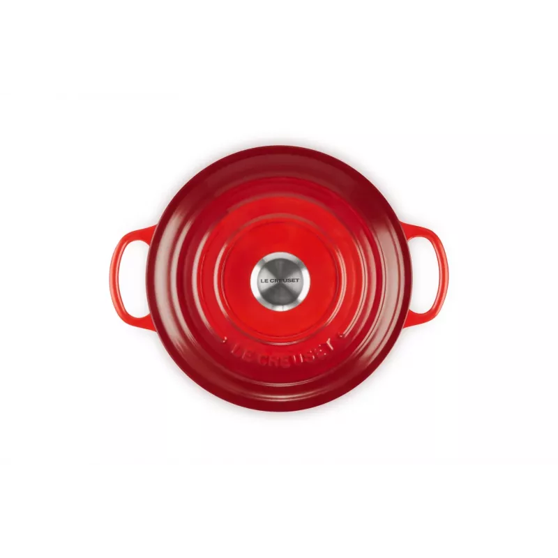 Le Creuset Signature 3,3 L apvalus puodas raudonas