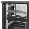 Qoltec 54512 19" stovo aklinė panelė, 2U, plieninė