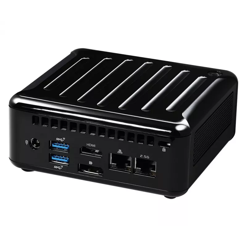 ASRock NUC BOX-1165G7 0,6L mini kompiuteris juodas i7-1165G7 4,7 GHz