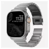 NOMAD Titanium Band, Apple Watch 46mm/49mm, sidabrinis