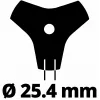 Pjovimo diskas Einhell 3405083 nerūdijantis plienas 20 cm juodas