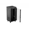 Stovimas serverio spintos rėmas LANBERG FF01-6624-12BL 24U 19 colių 600×600 mm, IP20, 1200 kg, juodas