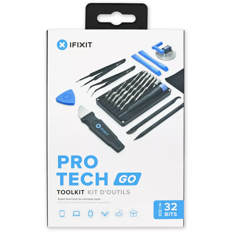Remonto rinkinys iFixit Pro Tech GO IF145-783-1, nešiojamas elektronikos remontui
