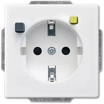 Kištukinis lizdas Busch-Jaeger 3120 EUCB-84 CEE 7/3 2P+E 230 V 16 A Baltas IP20