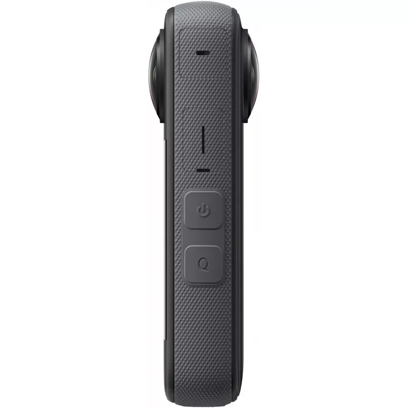 Veiksmo kamera Insta360 X3 — 72 MP, 5K Ultra HD (5760×2880), 100 kadrų/s, CMOS, Wi‑Fi, įmontuotas ekranas, MicroSD, 0.508 kg, juoda