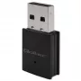 Belaidis Mini USB Wi-Fi adapteris QOLTEC 57007 – vienos juostos 2,4 GHz, iki 150 Mbps, vidinė antena