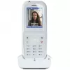 DECT telefono ragelis agfeo DECT 77 IP – belaidis VoIP ragelis su garsiakalbiu, skambučio identifikavimu, ekranu (baltas)