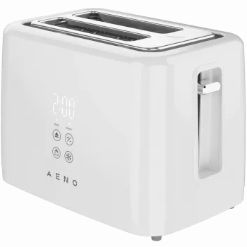 Skrudintuvas AENO ATS0002W 2 lizdai, 780–930 W, 220–240 V 50–60 Hz, 3 režimai, 7 skrudinimo lygiai, Baltas