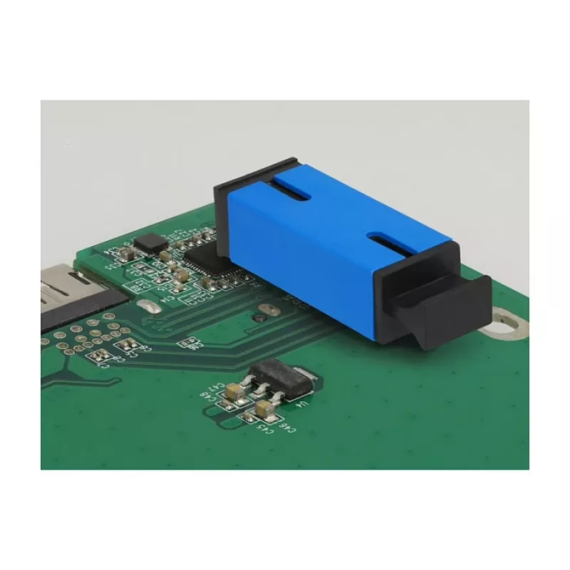 LWL Movoji jungtis PCB SC Simplex lizdas į SC Simplex lizdas Vienmodė Mėlyna