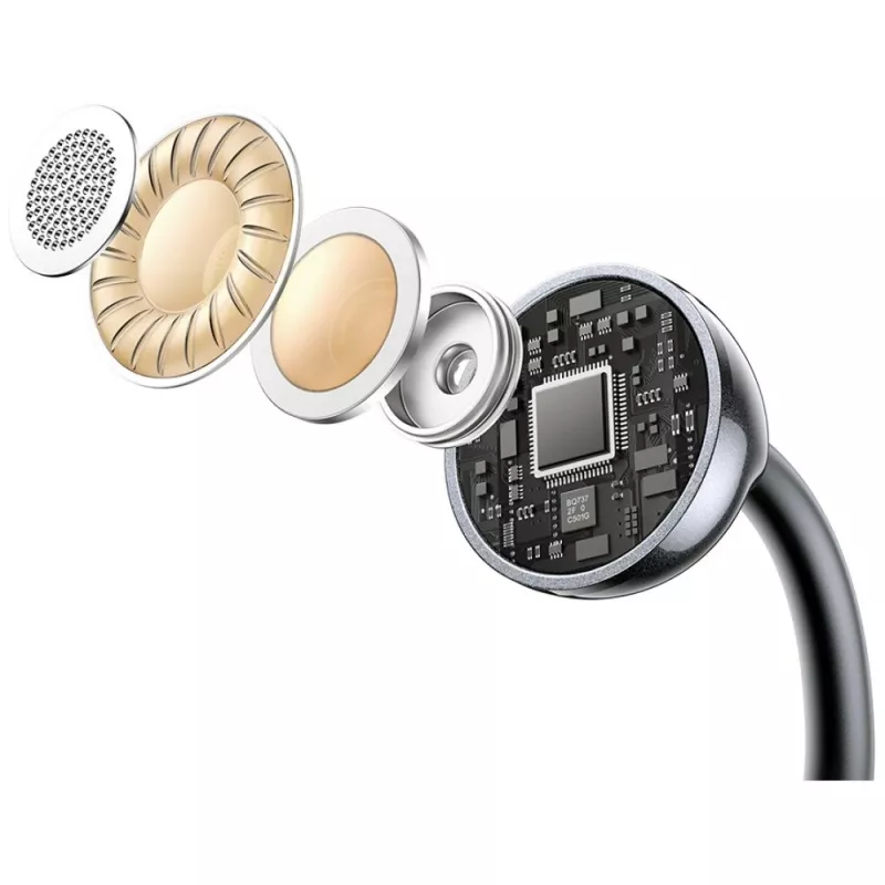Bluetooth ausinės R02 Clip-on pilkos