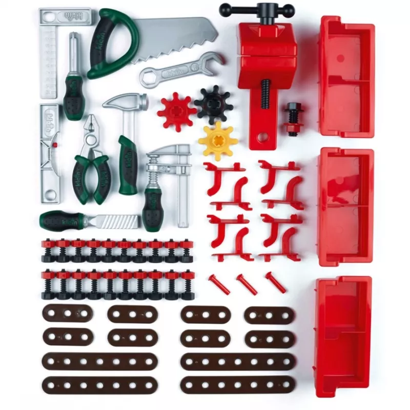 Klein Toys Bosch Werkbank (8320) – Vaidmenų žaidimų darbastalis vaikams