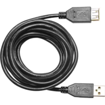 USB laidas Eltako 30000020 USB-A lizdas į USB-A kištuką, 2 m, juodas