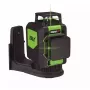 Lazerinis nivelyras Dedra MC0906 2D žalias spindulys, diapazonas 20 m