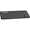 Logitech Pebble Keys 2 K380s belaidė klaviatūra, Bluetooth LE, QWERTY Nordic (danų/suomių/norvegų/švedų), toninė grafito spalva (920-011879)