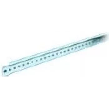 Montavimo bėgelis Rittal 4696.000, plieninis, sidabrinis, gylis 540 mm, pakuotė po 20 vnt.