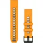 Garmin QuickFit 22 mm dirželis, grafitas / oranžinis, tinka Approach S60 ir S62