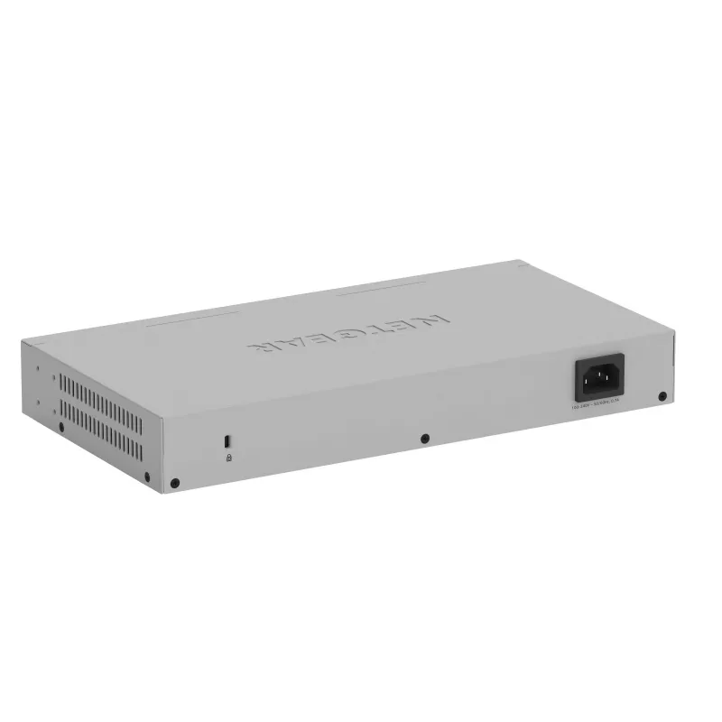 NETGEAR GS516-300EUS nevaldomas tinklo jungiklis Gigabit Ethernet (10/100/1000) pilkas