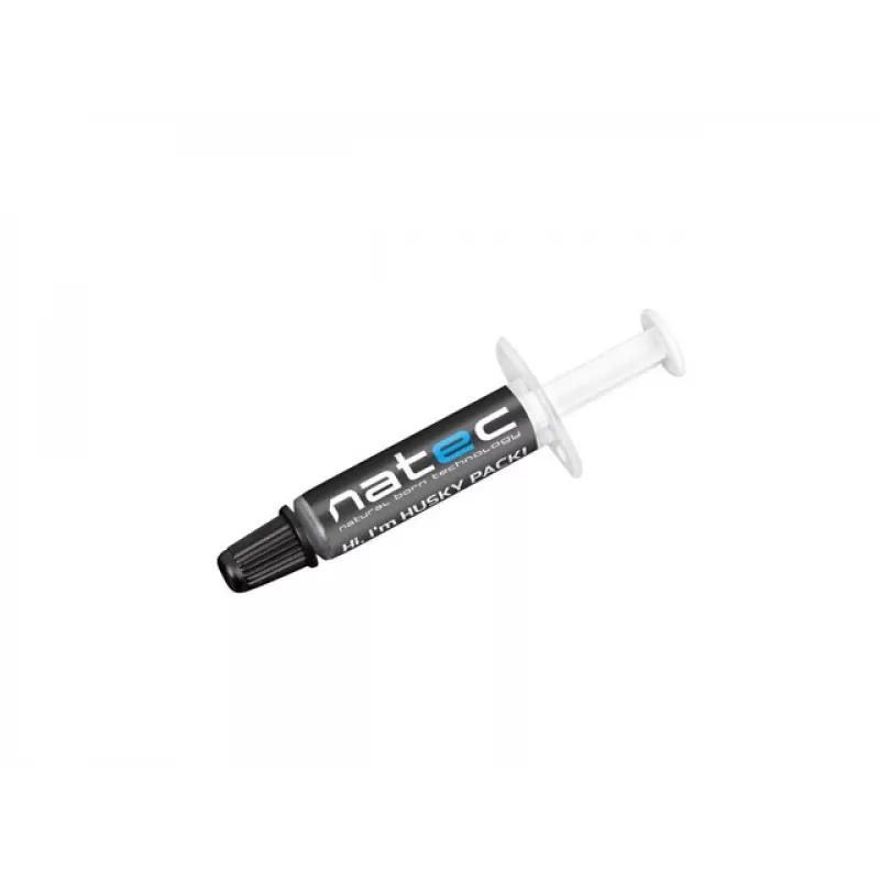 Terminis tepalas NATEC Husky Pack NPT-1581, šilumos laidumas 4,63 W/m·K, pilkas, -30–280 °C, 10 vnt.