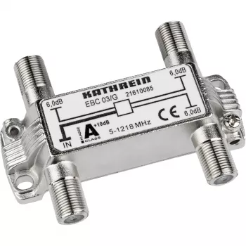 Koaksialinis skirstytuvas EBC 03/G Silver Kathrein