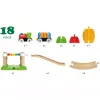 Traukinukas medinis startinis rinkinys Ravensburger BRIO įvairiaspalvis nuo 1,5 metų