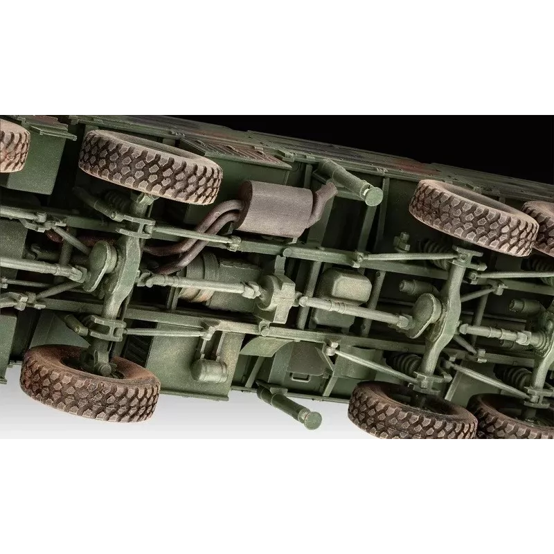 Plastikinis modelio rinkinys REVELL Man 10T Milgl 8x8 sunkvežimis 1/35 mastelis