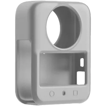 Silicininis dangtelis su objektyvo apsauga PULUZ, skirtas DJI Osmo 360 (pilka)