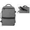 Kuprinė Manhattan Rome Notebook Travel 17.3 colio, dvi rankovės, 40L, šviesiai pilka