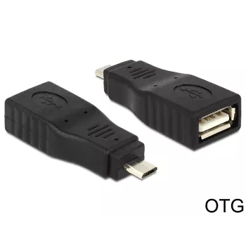 Lyties keitiklis Micro USB 2.0-B į USB 2.0-A DeLOCK 65549