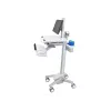 Multimedijos vežimėlis Ergotron StyleView EMR Cart su LCD Pivot