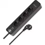 Prailginimo laidas Brennenstuhl 1153240106 1,5 m 4 AC lizdai vidaus patalpoms juodas