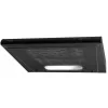Įmontuojamas gartraukis AMICA OSC6212B, 600 mm, maksimalus ištraukimas 163 m³/h, aliumininis riebalų filtras, LED, 3 greičiai