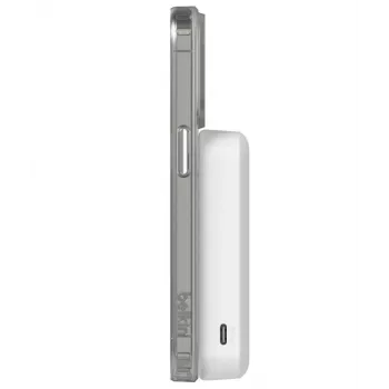Nešiojamas belaidis įkroviklis Belkin BoostCharge Pro 15W, 10 000 mAh, baltas