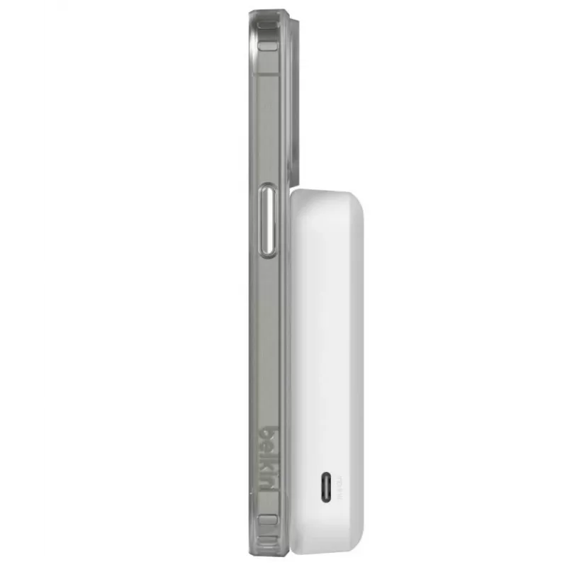 Nešiojamas belaidis įkroviklis Belkin BoostCharge Pro 15W, 10 000 mAh, baltas