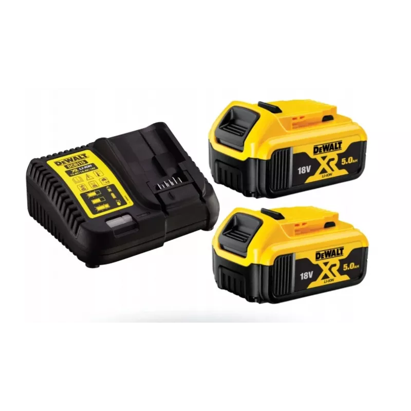 DeWALT DCS570P2-QW akumuliatorinis diskinis pjūklas 18,4 cm Sidabrinis, Geltonas 5500 RPM