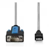 USB 2.0 į RS232 adapterio kabelis DIGITUS DA-70170, FTDI mikroschema, 1,8 m, USB Type-A į DB9