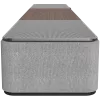 Garsiakalbio juosta KLIPSCH Flexus CORE 100 — 2.1 kanalų, 100 W, įmontuotas žemų dažnių garsiakalbis, Pilka/Riešutas