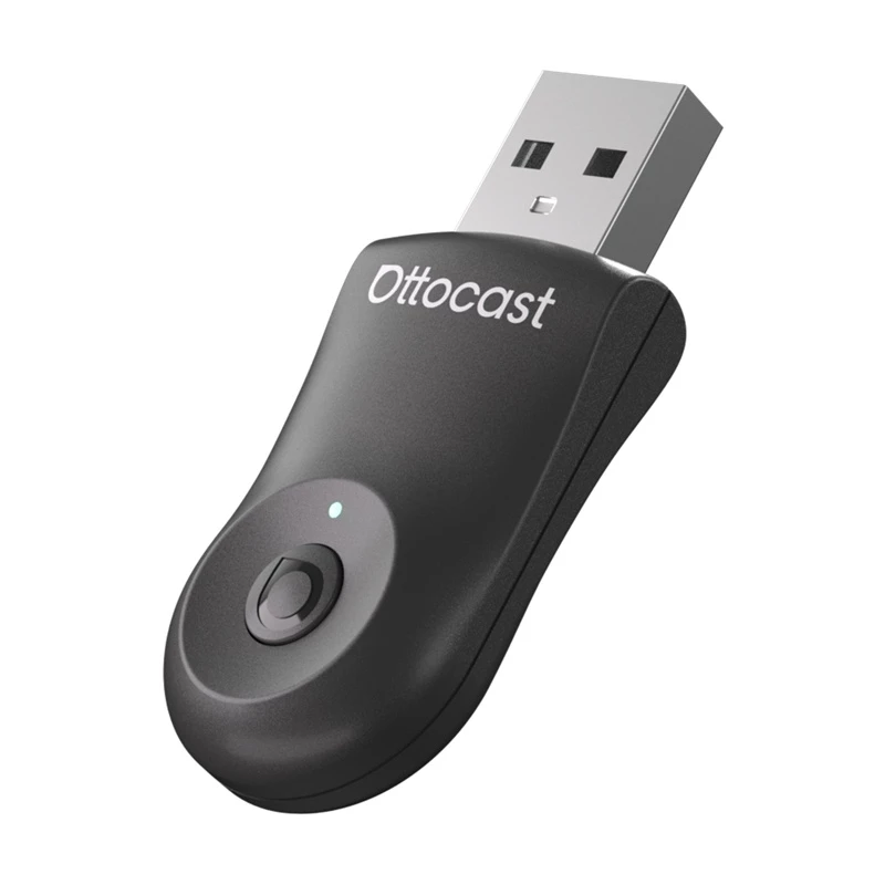 Belaidis adapteris Ottocast CA505-T 2-in-1 Bluetooth ir Wi‑Fi automobilio informacinei sistemai