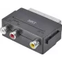 SpeaKa Professional RCA / SCART adapteris [3x RCA-lizdas - 1x SCART-kištukas] juodas (SP-7869904)