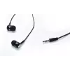 Laidinės ausinės VAKOSS LT-437EX, į ausį, 3,5 mm, 1 m, 32 Ω, 20–20000 Hz, uždaros, juodos