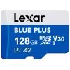 MicroSDXC atminties kortelė Lexar BLUE PLUS 128 GB UHS‑I U3 V30 170 MB/s