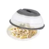 Maisto dangtelis JATA HACC4530 pilkas/baltas apvalus 26 cm
