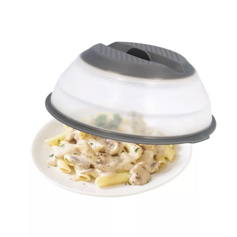 Maisto dangtelis JATA HACC4530 pilkas/baltas apvalus 26 cm