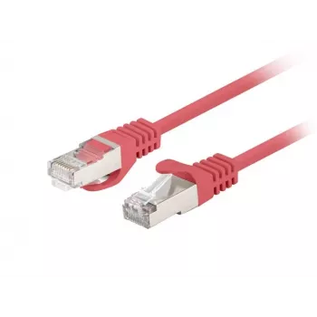 Pataisos laidas LANBERG PCF6-20CC-0100-R RJ45 Cat.6 1M Raudonas