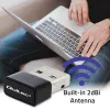 QOLTEC itin greitas belaidis mini USB adapteris Wi-Fi