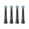 Oral-B iO keičiamas šepetėlio antgalis UltimateClean juodas 4 vnt.