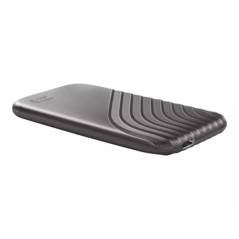 Išorinis SSD | WESTERN DIGITAL | My Passport | 1TB | USB-C | Rašymo greitis 1000 MB/s | Skaitymo greitis 1050 MB/s | WDBAGF0010BGY-WESN