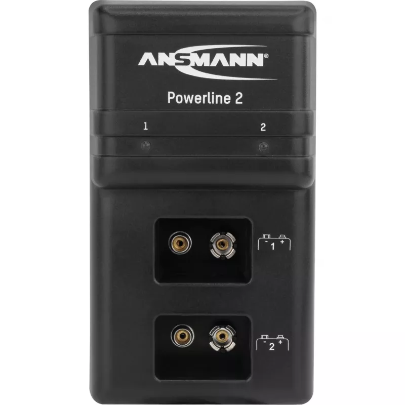 ANSMANN POWERline 2 - Įkroviklis - 2x9V (5107043)